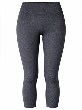 Athleta Women Gray Shimmer Leggings High Rise Athletic Yoga Pants